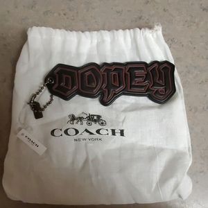 Coach Disney X Dopey keychain